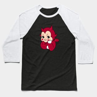 Devil Baby Doll Baseball T-Shirt